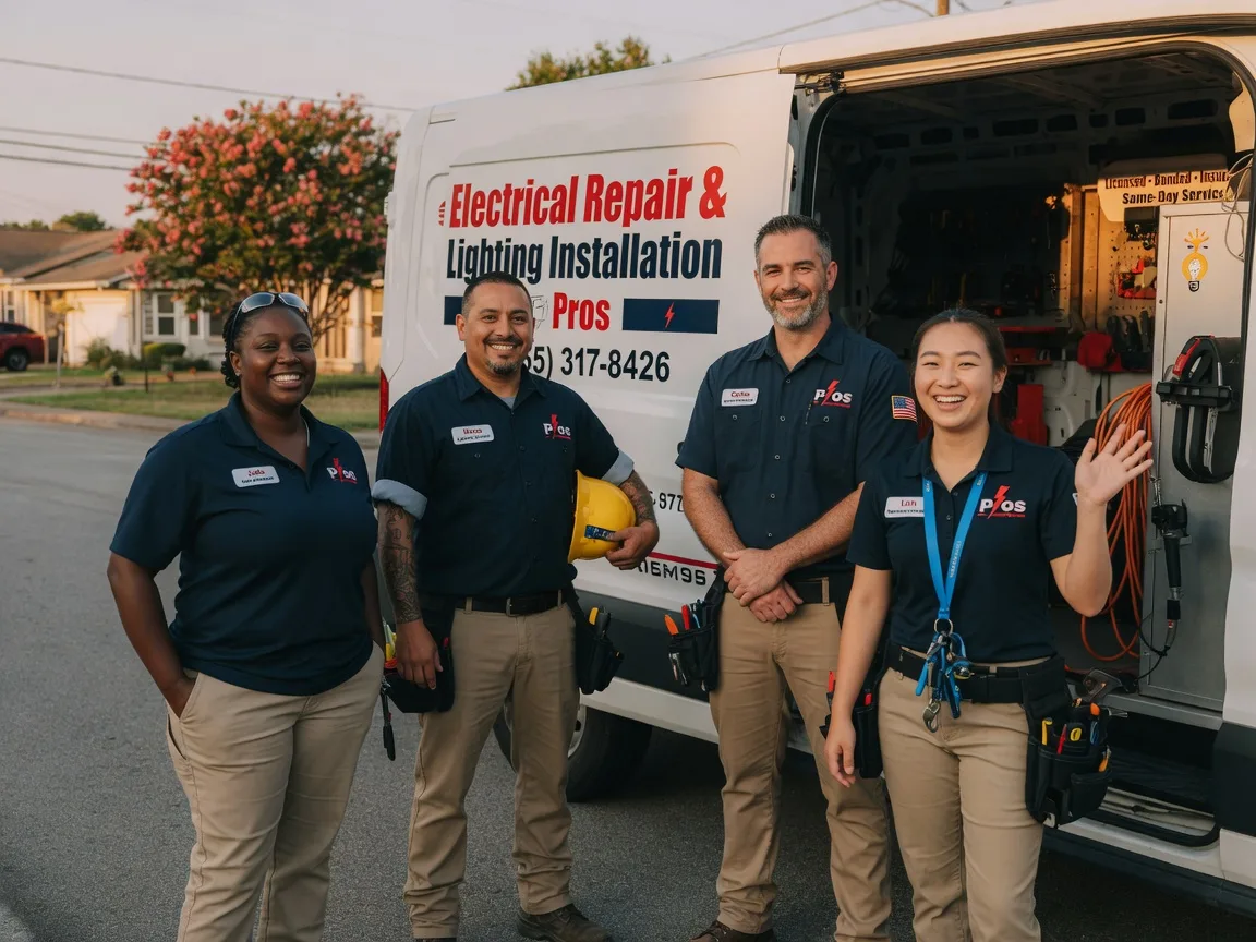 Licensed Electrician company in Italy, TX
